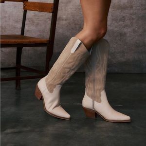 MATISSE ALPINE IVORY COWBOY BOOT